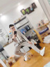 凡迪時(shí)尚（FANDISS）西裝男墜感休閑西服套裝男韓版痞帥輕熟小西裝外套裝西裝小西服 灰色【西褲】 XL（140-160斤左右） 曬單實(shí)拍圖