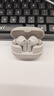漫步者（EDIFIER）FitBuds Pro真無(wú)線(xiàn)主動(dòng)降噪藍牙耳機太空艙入耳式低延遲輕奢學(xué)生音樂(lè )游戲運動(dòng)禮物適配于蘋(píng)果華為 【皮革紋理設計】晨曦白+收納袋 曬單實(shí)拍圖