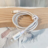 那物蘋(píng)果數據線(xiàn)PD30W/20W快充充電線(xiàn)編織耐折適用iPhone14promax/13/12/11/xs/8手機車(chē)載閃沖平板ipad PD30W【蘋(píng)果8-14全系快充】雅灰白 1米 曬單實(shí)拍圖