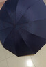 天堂傘雙人雨傘大號加固加厚結實(shí)抗風(fēng)拒水晴雨兩用折疊傘logo定制男女 經(jīng)典款三人大傘-云炭黑 曬單實(shí)拍圖