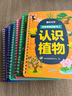 【時光學】識字早教安靜書 幼兒啟蒙游戲書學前認字卡粘貼魔術貼 我的第一本認知書正版 動物+大自然+身體+植物+動作+反義詞【6本裝】 曬單實拍圖