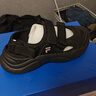 斐樂（FILA）斐樂潮牌涼鞋海螺沙灘鞋男鞋新款休閑涼拖 黑-BK 43 曬單實(shí)拍圖