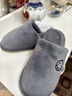 樸西棉拖鞋男款冬季2025新款室內居家居保暖珊瑚絨拖鞋男秋冬季家用 灰色 40-41 【偏小一碼】 曬單實(shí)拍圖