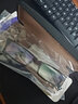 BRMK方型近視眼鏡架 時(shí)尚超輕小方框TR90 男女學(xué)生配成品近視眼鏡 磨砂黑鏡架單賣(mài) 曬單實(shí)拍圖