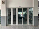 京誠恒達重型折疊門(mén)推拉門(mén)折疊窗鋁合金斷橋鋁鋁美鋁合金鋁包木實(shí)木折疊門(mén) 1.2厚普通鋁合金折疊門(mén) 曬單實(shí)拍圖