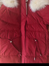 雪中飛秋冬新款時(shí)尚百搭女中長(cháng)款羽絨服狐貍毛領(lǐng)飄帶袖口女士連帽羽絨服 酒紅 M /165/88A 曬單實(shí)拍圖