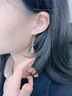 寶拉布菲「白露汀蘭」純銀玉髓耳墜女新中式耳環(huán)國風(fēng)耳飾高級感旗袍耳鉤 云夢(mèng)澤耳環(huán)【贈質(zhì)檢證書(shū)】 曬單實(shí)拍圖
