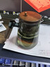 宣室堂泡茶壺家用茶壺新款飄逸杯耐熱玻璃內膽泡茶杯一鍵茶水分離杯茶具 【升級容量】黑色飄逸壺900ml 曬單實(shí)拍圖