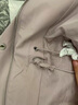 森馬（Semir）陳都靈|防護外套女中長(cháng)款寬松撞色秋裝戶(hù)外通勤夾克101524109001 曬單實(shí)拍圖