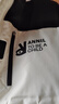 安奈兒（Annil）童裝男童女童羽絨服冬裝防風防水保暖時尚鴨絨長款 米白 150cm 曬單實拍圖