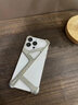 派凡【幾何拼接殼】適用蘋(píng)果iPhone15promax手機殼異形骨架無(wú)邊框半包鏤空支架殼一粒支點(diǎn)散熱防摔新款 原色【自帶手機支架/一鍵拼接/裸機散熱】 iPhone15pro 曬單實(shí)拍圖