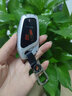 榮威i5鑰匙套汽車(chē)rx5男erx5車(chē)ei5女plus扣max殼350/360/ei6/RX3包 C款【月光銀】配皮扣 曬單實(shí)拍圖