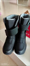 誼嘉寶雪地靴女2025冬季加厚加厚保暖東北旅游棉鞋防水防滑牛筋底媽媽鞋 黑色 加絨 38 加絨加厚，建議拍大一碼 曬單實(shí)拍圖