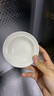 佩爾森（CERAMICS）奶油風(fēng)米飯碗家用2026新款純色陶瓷吃飯碗特別好看的小碗餐盤(pán) 4英寸味碟 1件套 飯碗 曬單實(shí)拍圖