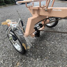 CARRYME太平洋Carryall 三輪折疊自行車(chē) carryme8寸便攜老人代步快速折疊 卡其棕色 單速 曬單實(shí)拍圖