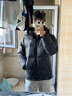 駱駝（CAMEL）戶外羽絨服600蓬男女新款短款厚外套面包服 曬單實拍圖