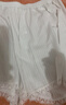 浪莎2條裝安全褲女防走光冰絲寬松打底褲大碼可外穿蕾絲保險(xiǎn)短褲 曬單實(shí)拍圖