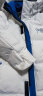 鸭鸭（YAYA）羽绒服男士短款冬季新款连帽中国风保暖加厚面包服外套潮D 白色 190/104A(3XL) 实拍图