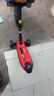 永久（FOREVER）滑板車(chē)兒童車(chē)3-10歲幼兒滑滑車(chē)溜溜車(chē)寶寶踏板車(chē)免安裝閃光輪紅色 曬單實(shí)拍圖