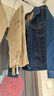 Levi's李維斯工裝25年春新款巴恩風(fēng)男士美式街頭復古牛仔夾克外套 卡其色 A8583-0004 M 曬單實(shí)拍圖