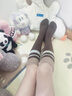 體慕羊絨小腿襪子女款秋冬加絨加厚英倫風(fēng)長(zhǎng)筒襪保暖護(hù)腿冬天月子長(zhǎng)襪 【1雙裝】1雙奶白 均碼 曬單實(shí)拍圖