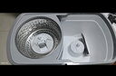 大衛旋轉拖把36cm桿伸縮99-127cm 4頭加厚拖布  D10雙驅動(dòng)免手洗 曬單實(shí)拍圖