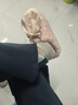 棉拖鞋女2025秋冬新款室內柔軟防滑保暖毛絨蝴蝶結包跟居家毛拖鞋 蝴蝶結粉色 38-39 曬單實(shí)拍圖