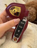 哈里發(fā)波爾多紅真皮保時(shí)捷鑰匙殼卡宴帕拉梅拉鑰匙套macan718taycan911 A款波爾多紅【小牛皮】單殼 曬單實(shí)拍圖
