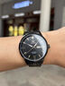 勞力士王子手表男士全自動(dòng)機械表商務(wù)超薄精鋼夜光防水雙日歷男表 全黑黑面【官方標配】 曬單實(shí)拍圖