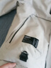 啄木鳥(niǎo)二棉外套男士沖鋒衣連帽棉服男款冬季防寒保暖痞帥工裝棉衣服男裝 灰色 XL 建議125-140斤 曬單實(shí)拍圖
