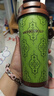物生物（RELEA）保溫杯咖啡杯男女大容量高顏值水杯學(xué)生便攜雙飲吸管杯子生日禮物 綠意暗香-陶瓷內膽-更鎖鮮560ml 曬單實(shí)拍圖