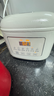 美的（Midea）電飯煲電飯鍋家用商用柴火飯多功能預(yù)約小型迷你煮飯2-3-4-5-8人大容量快煮飯不銹鋼內(nèi)膽不易粘鍋 0涂層 3L 母嬰級(jí)316L不銹鋼內(nèi)膽卡其灰偏白 曬單實(shí)拍圖