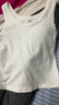 貓人（MiiOW）夏季薄款純棉背心女2025新款外穿顯瘦遮副乳內搭美背吊帶打底上衣 曬單實(shí)拍圖