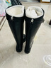 他她（TATA）英倫騎士靴女靴子大筒圍過膝加絨長筒靴高靴秋冬7TG84DG4 黑色（絨里） 36 曬單實拍圖
