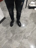 牧之馬男士皮鞋男真皮2025新款春夏季商務(wù)正裝內增高鞋男鞋結婚軟底 【真牛皮軟面軟底】黑色 40 曬單實(shí)拍圖