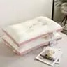 奧若拉 AORUOLA HOME TEXTILE高檔護頸枕頭枕芯一對酒店家用宿舍頸椎單人睡眠成人枕頭芯 駝?dòng)H膚護頸助睡眠定型枕-櫻紅色【中枕】 單只 曬單實(shí)拍圖