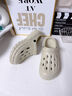 潔麗雅手術(shù)室洞洞鞋男士夏季厚底外穿防滑抗菌防臭足弓支撐醫用拖鞋男款 沙色 【99%抗菌防臭】 40-41 【標準碼】 曬單實(shí)拍圖