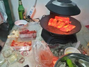 綠陽韓式紅外線烤肉盤鍋家用輕煙燒烤爐電烤爐烤肉機(jī)家用電烤盤 黑色（液晶觸控）精準(zhǔn)溫控 曬單實(shí)拍圖