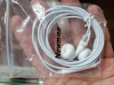 紐曼（Newmine） XL10線控音樂手機(jī)耳機(jī)半入耳式有線耳機(jī)耳麥3.5mm接口 電腦筆記本手機(jī)適配 白色 曬單實(shí)拍圖