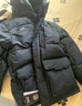 波司登（BOSIDENG）羽絨服鵝絨女款長(cháng)款連帽大毛領(lǐng)新國標90絨商場(chǎng)同款外套 墨染黑8C11 【店長(cháng)推薦】 M 165/88A 曬單實(shí)拍圖