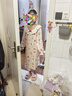 云想衣兒童睡衣女童睡裙春秋季童趣草莓條紋小羊睡裙可外穿家居服16碼 曬單實拍圖