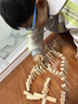 綜漫兒童積木玩具親子互動3男孩5女6歲7疊疊樂8至12益智力10生日9禮物 櫸木【60粒】兒童款疊疊樂 曬單實拍圖