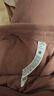 lululemon丨Loungeful 女士休閑直筒長(cháng)褲 LW5EO5A 暮光玫瑰棕 M 曬單實(shí)拍圖