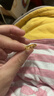 周六福（ZLF）  黃金戒指女款5D硬金翅膀指足金環(huán)送女友 定價(jià) 9號-0.88g 曬單實(shí)拍圖