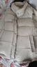 坦博爾羽絨服馬甲女立領(lǐng)寬松短款外搭羽絨背心外套TD336006 奶茶棕 180  曬單實(shí)拍圖
