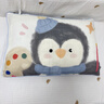 MOEDOOBIE兒童枕頭套純棉雙層紗a類(lèi)可水洗學(xué)生午睡幼兒園寶寶嬰兒枕頭套罩 企鵝小畫(huà)家 全棉紗布枕套一只裝 單只 40cm*60cm 曬單實(shí)拍圖