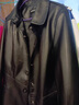 獨孤伽羅真皮風(fēng)衣女中長(cháng)款皮衣秋季綿羊皮修身韓版氣質(zhì)百搭皮大衣顯瘦外套 黑色 4XL[建議135-145斤] 曬單實(shí)拍圖