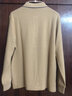七匹狼【火山巖】長(cháng)袖T恤男裝新款保暖翻領(lǐng)Polo體恤衫衣服男上衣 701(卡其) L 170/88A 曬單實(shí)拍圖