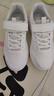 特步（XTEP）兒童童鞋男女童中大童網(wǎng)革拼接透氣板鞋 特步白 34碼 曬單實(shí)拍圖