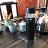 唐帕（TANGPA）高檔保溫杯316不銹鋼男女茶水分離泡茶杯定制便攜水杯辦公室杯子 商務(wù)黑 500ml 曬單實拍圖
